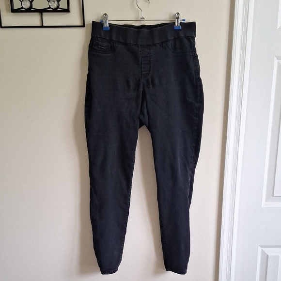 Nine West Charcoal Denim Jeans Size 10 - Picture 2 of 10